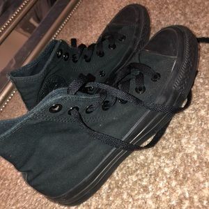 Black converse
